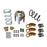 Straightline Clutch Kit with Adjustable Weight Fits Ski-doo - Steel