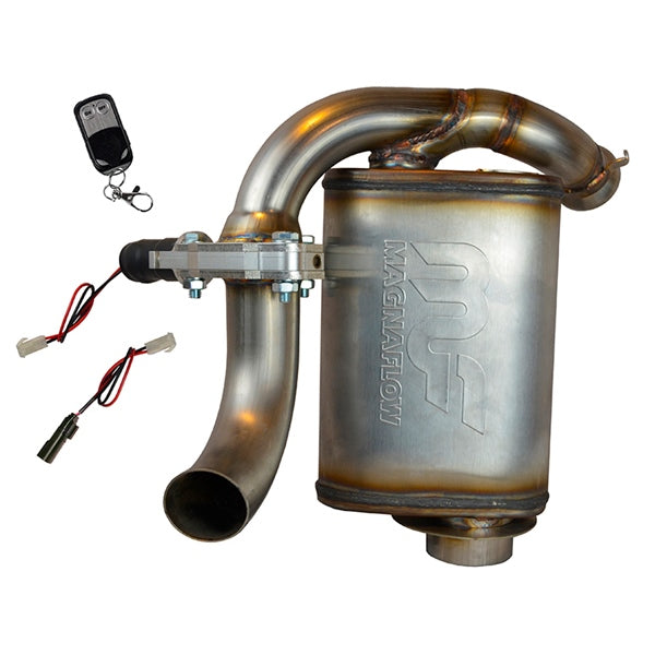 Straightline Muffler with Sound Control