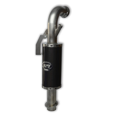 Straightline Carbon Fiber Lightweight Muffler Full Stainless