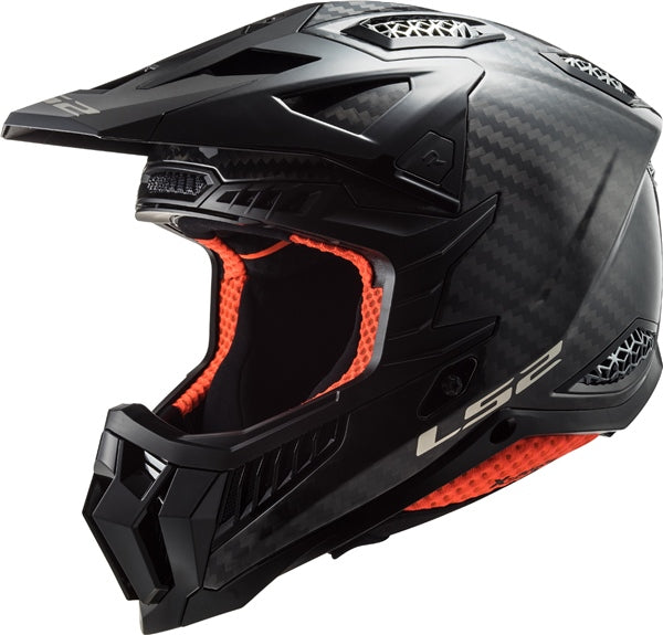 LS2 X-Force Carbon Off-Road Helmet Solid - Without Goggle
