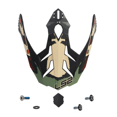 LS2 Peak for Explorer Helmet CamoX