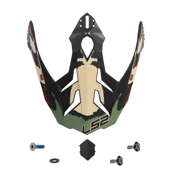 LS2 Peak for Explorer Helmet CamoX