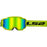 LS2 Charger Goggle Black, High visibility Yellow
