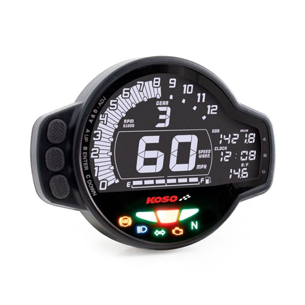 Koso MS-01 Multifunction Meter Universal - 405069