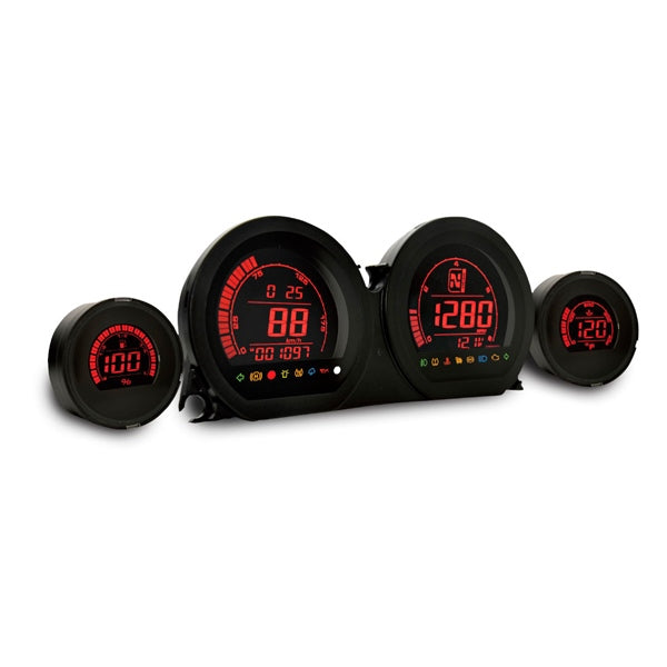 Koso HD-03 LCD Gauge Kit Motorcycle - 405118