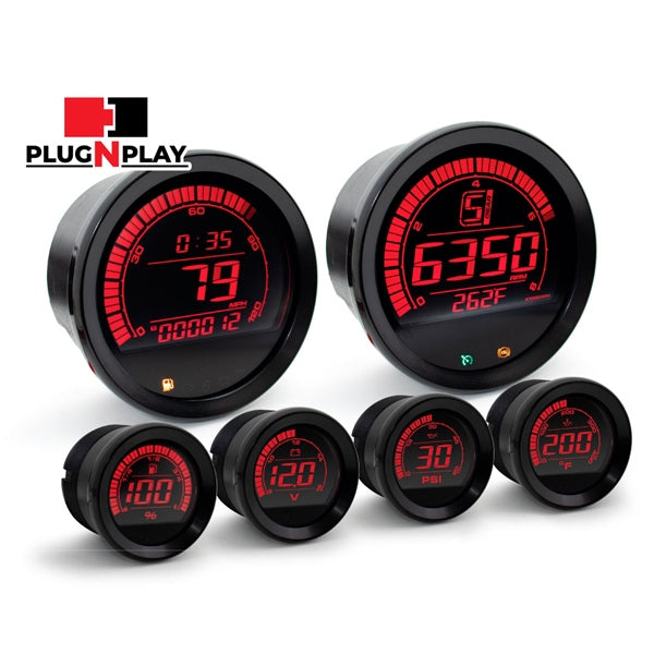 Koso HD-2 LCD Gauge set with Ambiant air temperature meter Motorcycle - 405122