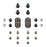 LEATT C-Frame Complete Bolt Kit
