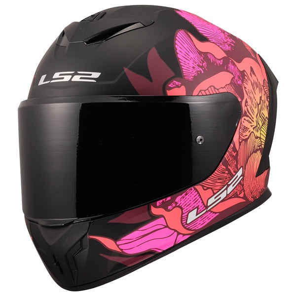 LS2 Rapid III Full-Face Helmet Poppies II - Summer