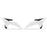 Ufo Plast Radiator Deflector Wind Deflector - Fits KTM