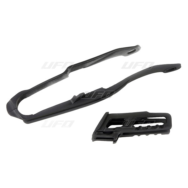 Ufo Plast Chain Guide & Slider Chain with swingarm