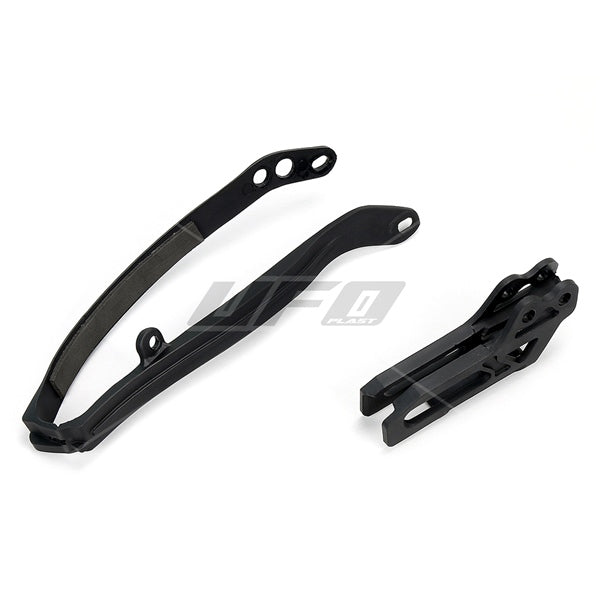 Ufo Plast Chain Guide & Slider Chain with swingarm