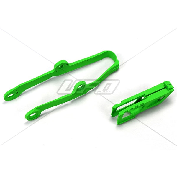Ufo Plast Chain Guide & Slider Chain with swingarm