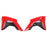 Ufo Plast Radiator Deflector Wind Deflector - Fits Honda