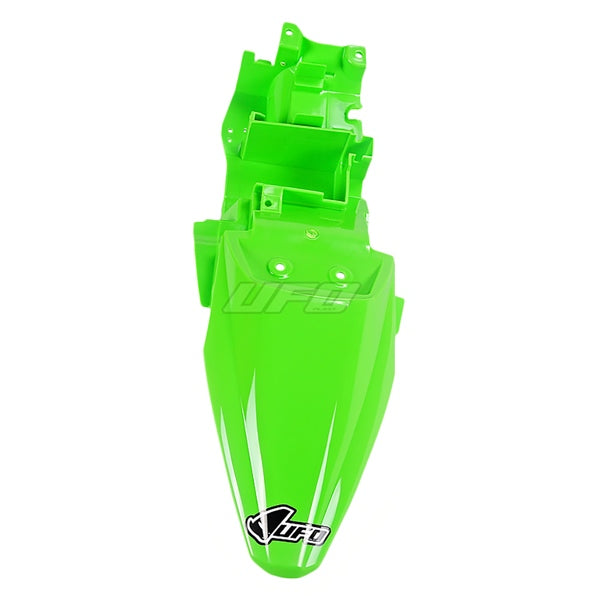 Ufo Plast Enduro Fender with LED Light Fits Kawasaki - Rear
