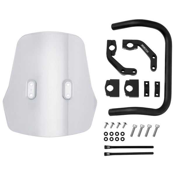 DRC/ZETA/UNIT Adventure Windshield Fits Honda