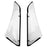 National Cycle AirFlares Windshield Side Deflector