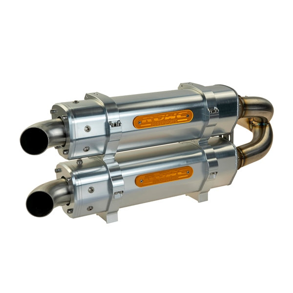 RJWC Dual APX Exhaust Fits Can-am