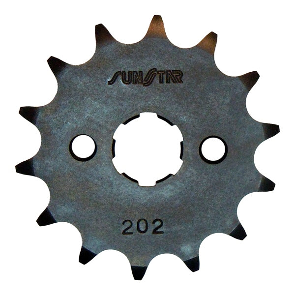 Sunstar Countershaft sprocket 428 - Fits Honda - Front