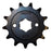 Sunstar Countershaft sprocket 520 - Fits Honda - Front