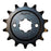 Sunstar Countershaft sprocket 520 - Fits Honda - Front