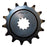 Sunstar Countershaft sprocket 520 - Fits Honda - Front