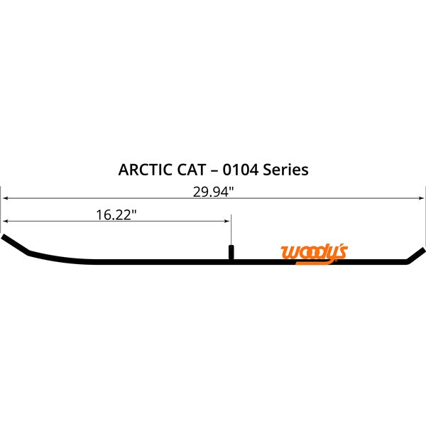 WOODYS Hard Surface Runner Fits Arctic cat