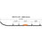 WOODYS Extender Trail III Carbide Runner Fits Arctic cat