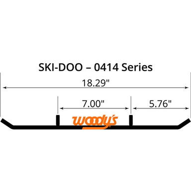 WOODYS Hard Surface Runner Fits Ski-doo