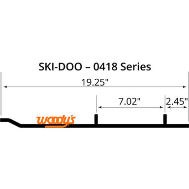 WOODYS Hard Surface Runner Fits Ski-doo