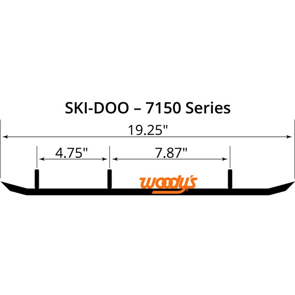 WOODYS Hard Surface Runner Fits Ski-doo