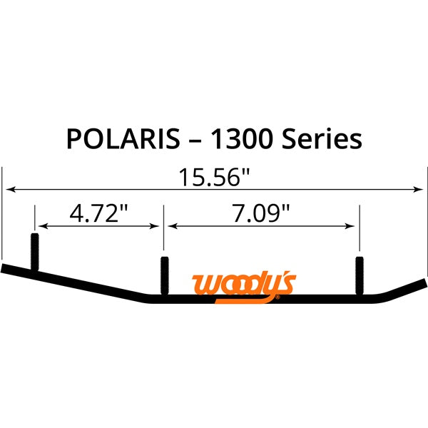 WOODYS Executive Carbide Runner Indy Evo, Pro-Steer, Pro-Float - Fits Polaris