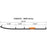 WOODYS Extender Trail III Carbide Runner Fits Yamaha