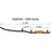 WOODYS Extender Trail III Carbide Runner Fits Yamaha