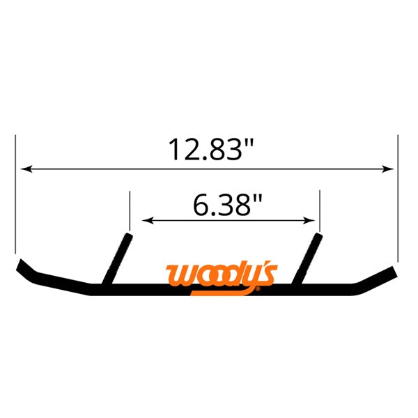 WOODYS Mountain Maverick Carbide Runner Pilot X, Pilot 6.9, Pilot 5.7 SL, Pilot 5.7 SLT, Pilot 5.7, Pilot X 5.7 R, Pilot 7.4, Pilot DS, Pilot DS-2, Pilot DS-3, Pilot DS-4, Pilot RX, Blade XC, Blade DS - Lynx, Fits Ski-doo