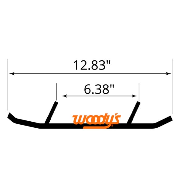 WOODYS Mountain Maverick Carbide Runner Pilot X, Pilot 6.9, Pilot 5.7 SL, Pilot 5.7 SLT, Pilot 5.7, Pilot X 5.7 R, Pilot 7.4, Pilot DS, Pilot DS-2, Pilot DS-3, Pilot DS-4, Pilot RX, Blade XC, Blade DS - Lynx, Fits Ski-doo