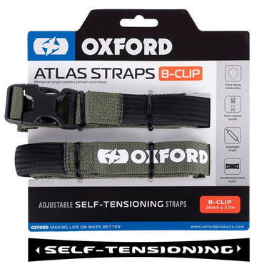 Oxford Products Atlas B-Clip Straps 1.2 m