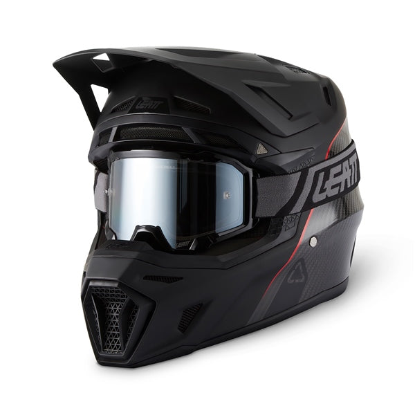 LEATT 9.5 Carbon Off-Road Helmet Kit - V26 Carbone - Goggle Included