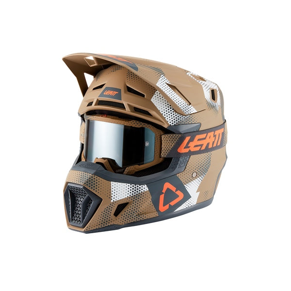 LEATT 7.5 Off-Road Helmet Kit V27 - Goggle Included