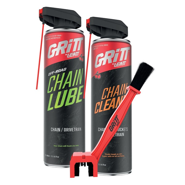 GRITT Drivetrain Clean & Lube Kit for Moto Off-Road