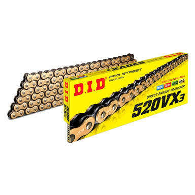 D.I.D Chain - 520VX3 Road & Off-Road X'ring Chain