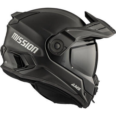 CKX Mission Free-Face Helmet Smoke
