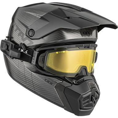 CKX Titan AMS Carbon Helmet Solid - Apex Goggle included