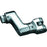 Kuryakyn Offset Pegs Mount with Mount Bolt