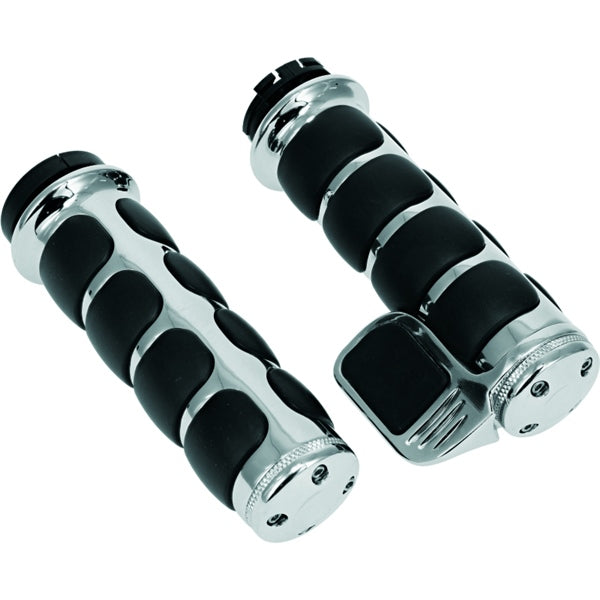 Kuryakyn Premium Iso Grip with Throttle Boss Dual Cable