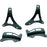 Kuryakyn Quick Release Attachment Point Kit for Backrest