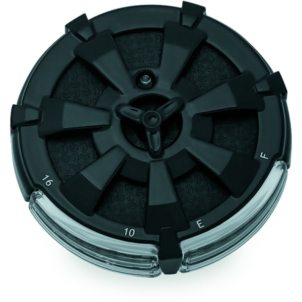 Kuryakyn Alley Cat Fuel & Battery Gauge Fuel and Battery Gauge