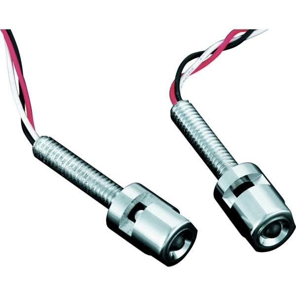 Kuryakyn LED License Plate Light With Red Accent Light