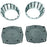 Kuryakyn LED Speaker Bezel