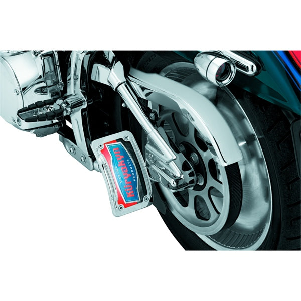 Kuryakyn Curved License Plate Holder