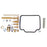 WSM Carburetor Kit Fits Polaris